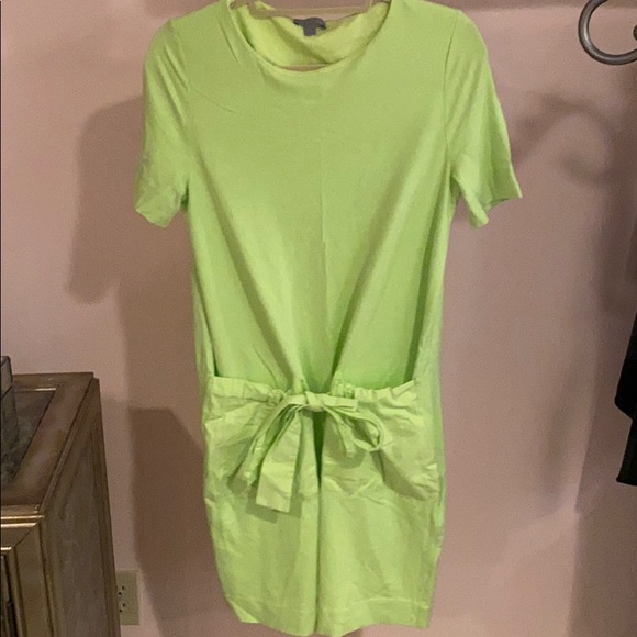 Cos neon green knit dress size small - Picture 1 of 3